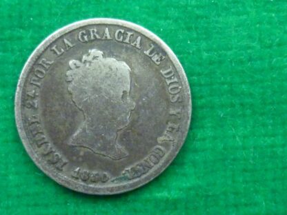 Spain 2 reales 1850