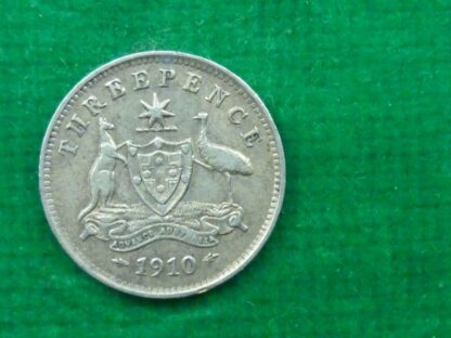 Australia threepence 1910