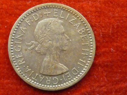 Elizabeth II farthing 1954