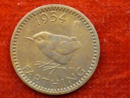 Elizabeth II farthing 1954 - Image 2