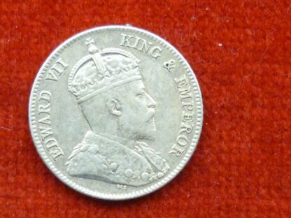 East Africa 25 cents 1906