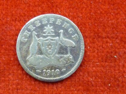 Australia threepence 1910 - Image 2