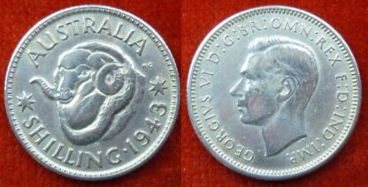 Australia shilling 1943