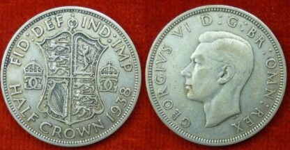 George VI halfcrown 1938