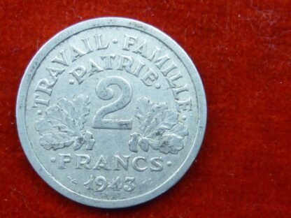 France 2 francs 1943 - Image 2