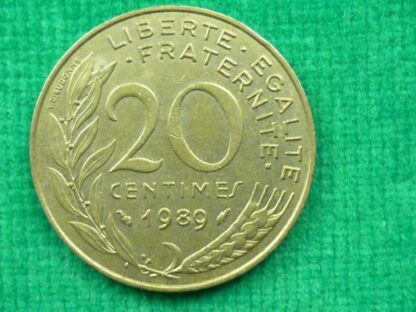 France 20 centimes 1989 - Image 2