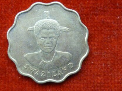 Swaziland twenty cents 1986