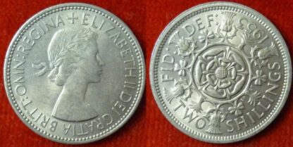 Elizabeth II florin 1953