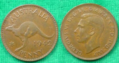 Australia penny 1942