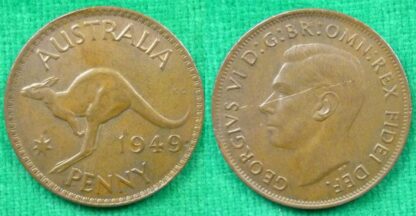 Australia penny 1949