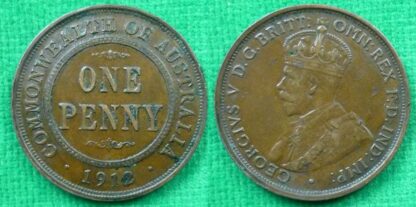 Australia penny 1912