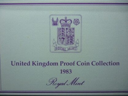 Elizabeth II decimal year set 1983 PROOF - Image 3