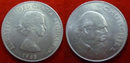 Elizabeth II crown 1965 Churchill