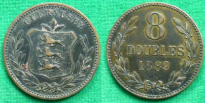 Guernsey 8 doubles 1889