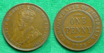 Australia penny 1935