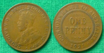 Australia penny 1921