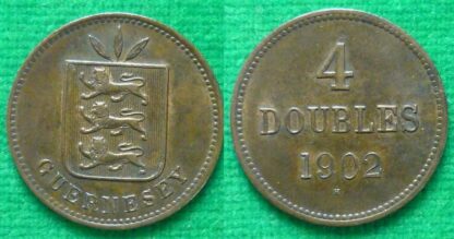 Guernsey 4 doubles 1902