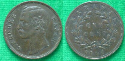 Sarawak cent 1886