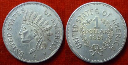 United States dollar pattern 1851 COPY