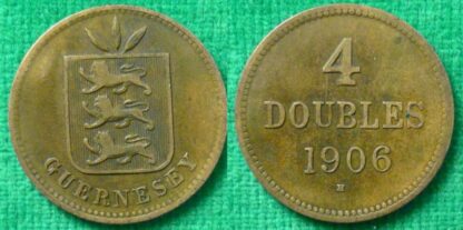 Guernsey 4 doubles 1906