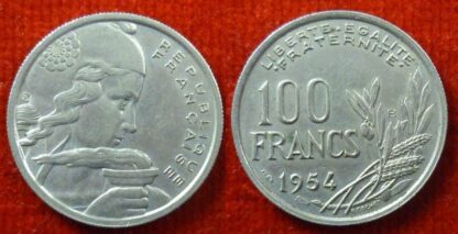 France 100 francs 1954