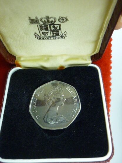 Elizabeth II 50 pence 1973 PROOF - Image 2