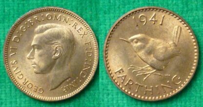 George VI farthing 1941