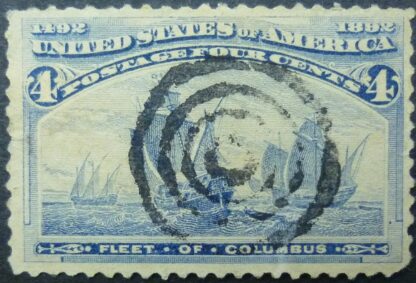 United States SG238 4 cents blue 1882