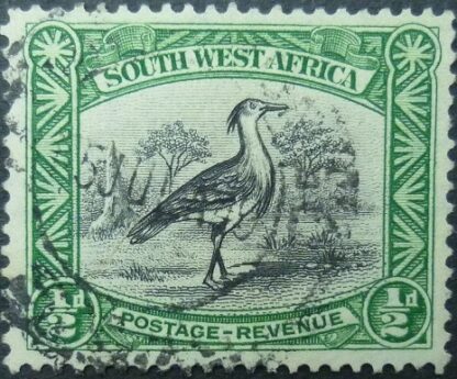 South West Africa SG074 ½d black and green 1931