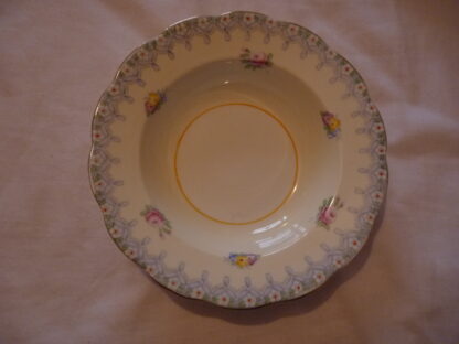 Royal Albert Torquay blue/yellow dessert dishes