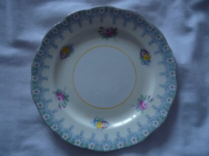 Royal Albert Torquay blue/yellow medium plate