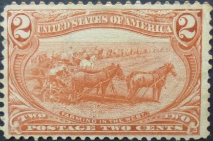 United States SG292 2 cents red 1898