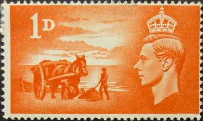 George VI Channel Islands 1948 SGC001 1d red MINT