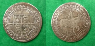 Edward VI half crown S2479 1551