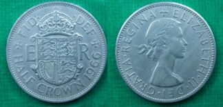 Elizabeth II halfcrown S4145 1966