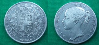 Victoria crown S3882 1844