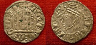 Spain Castile Sancho IV billon denero 1284-95