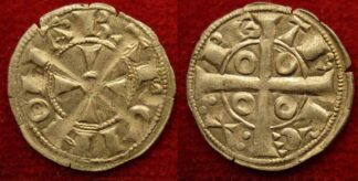 Spain Catalonia Pedro I billon dinero 1213