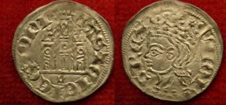 Spain Castile Alfonso XI billon cornado 1312-50