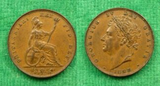 George IV farthing 1826