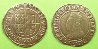 Elizabeth I shilling 1561 second issue