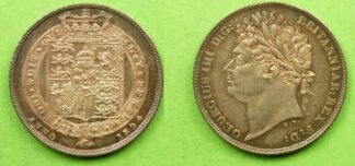 George IV sixpence 1824