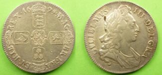 William III crown 1695 OCTAVO