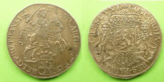 Netherlands ducaton 1734