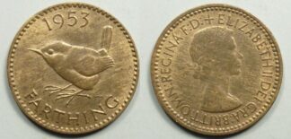 Elizabeth II farthing 1953