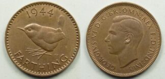 George VI farthing 1944