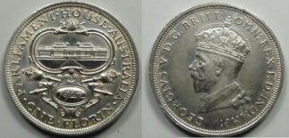 Australia florin 1927 parliament