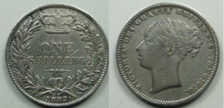 Victoria shilling 1883