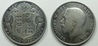 George V halfcrown 1922