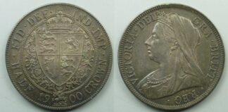 Victoria halfcrown 1900